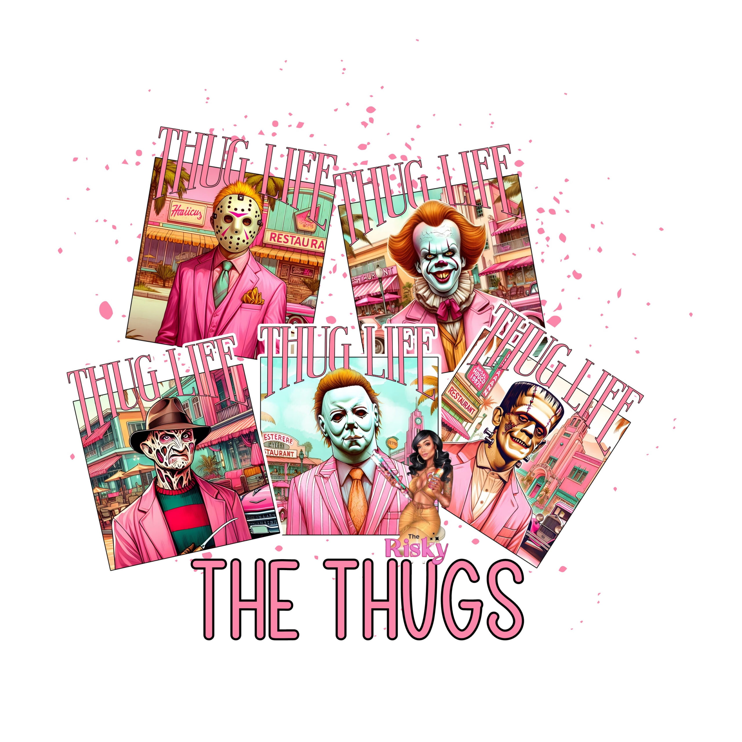 UV DTF EXCLUSIVE The Thugs (has matching vinyl available)