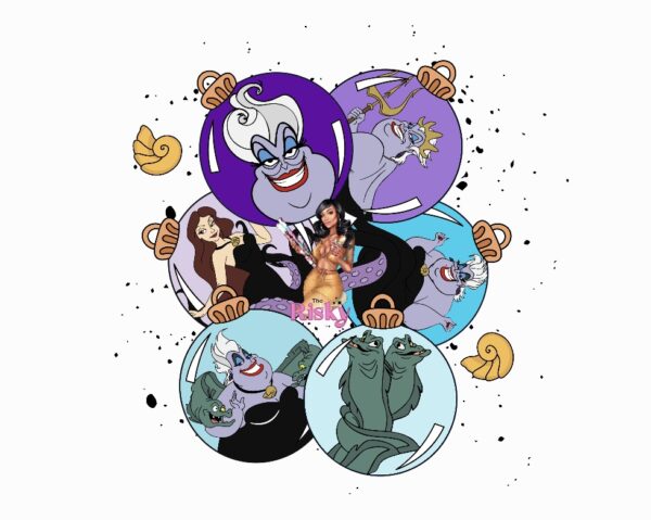 UV DTF EXCLUSIVE Ursula Ornaments (has matching vinyl available)