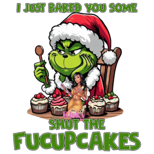 UV DTF Mean One Fucupcakes (has matching vinyl available)