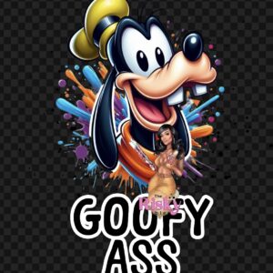 UV DTF Goofy A** (has matching vinyl available)