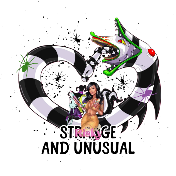UV DTF Exclusive Strange BJ (has matching vinyl available)