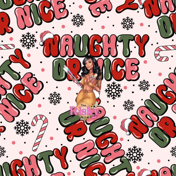 Exclusive Naughty or Nice  (has matching UV decal available)