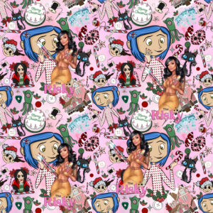 Christmas Coraline Pink (has matching UV decal available)