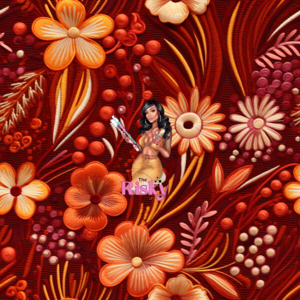 Crimson Floral