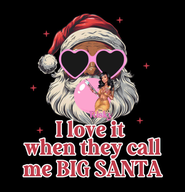 UV DTF Big Santa - Brown (has matching vinyl available)
