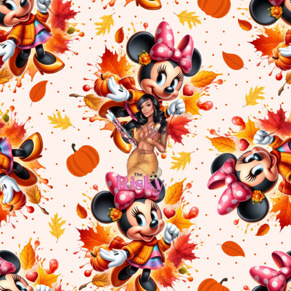 Exclusive Fall for Minnie (has matching decal available)