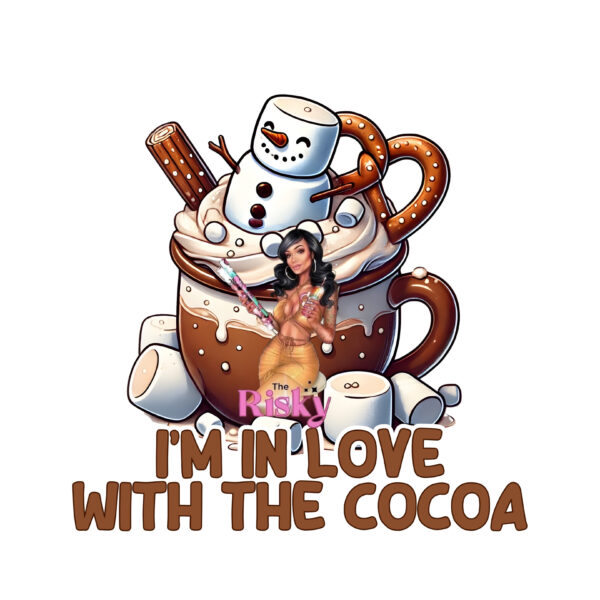 UV DTF Exclusive Love with the Cocoa (has matching vinyl available)