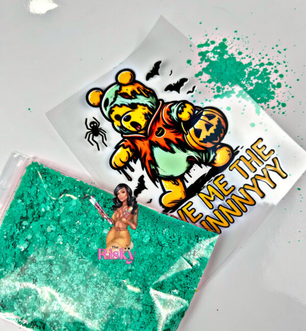 UV DTF Give me Hunnny and Glitter Set