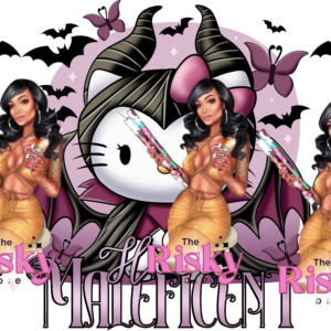 UV DTF Hello Maleficent Wrap 9.50 x 4.5