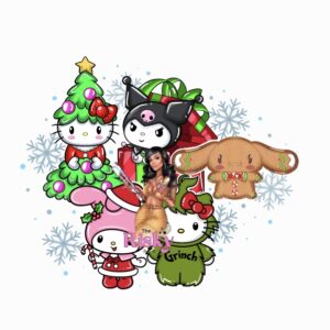 UV DTF Holiday Sanrio (has matching vinyl available)