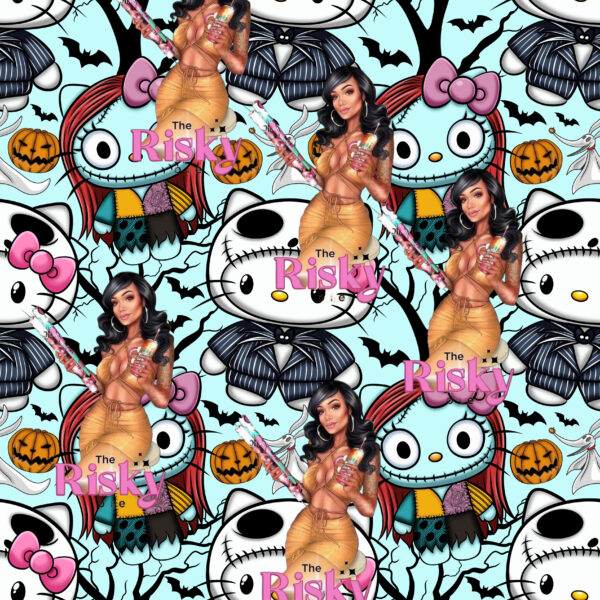 Nightmare Teal Kitty (has matching decal available)