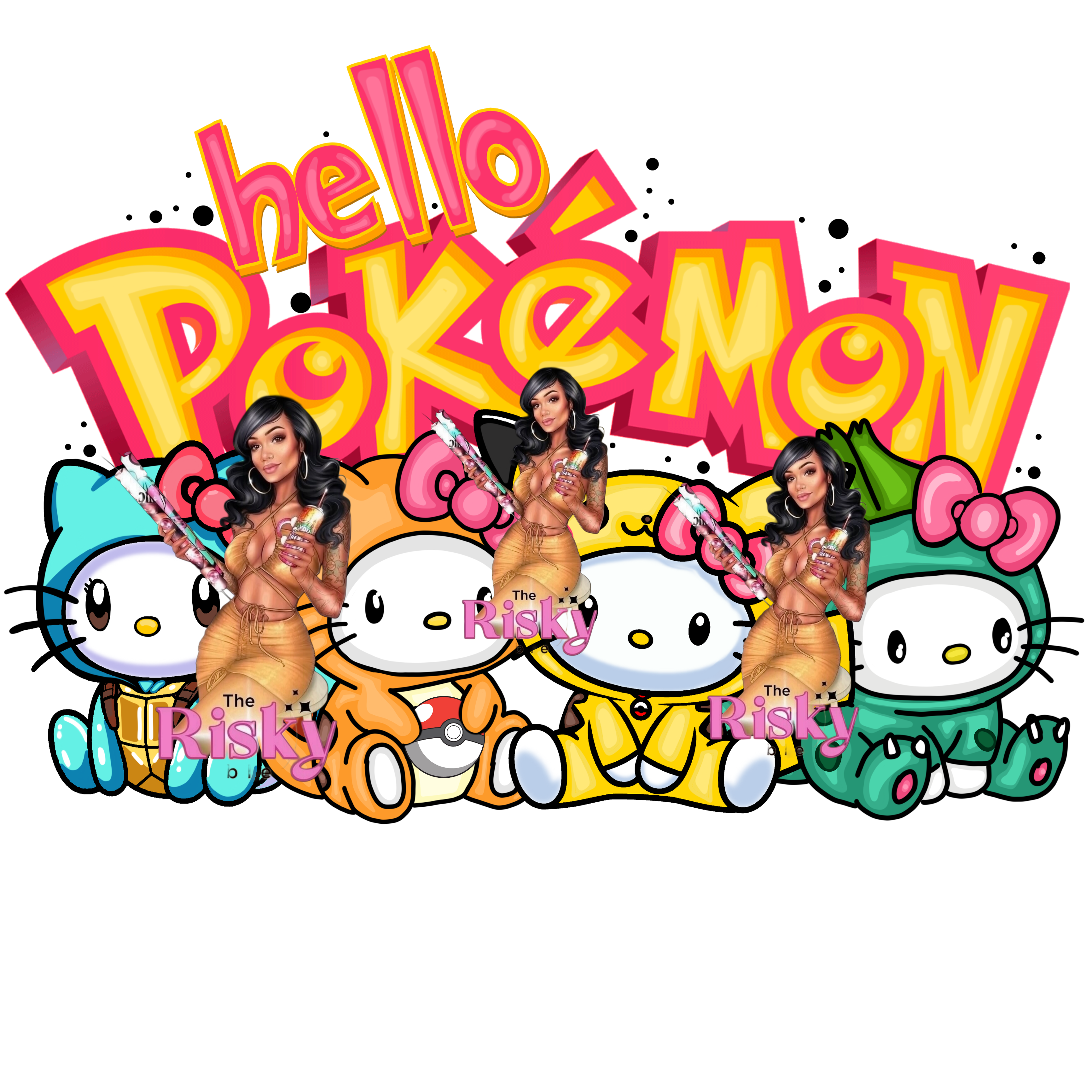 UV DTF Pokémon