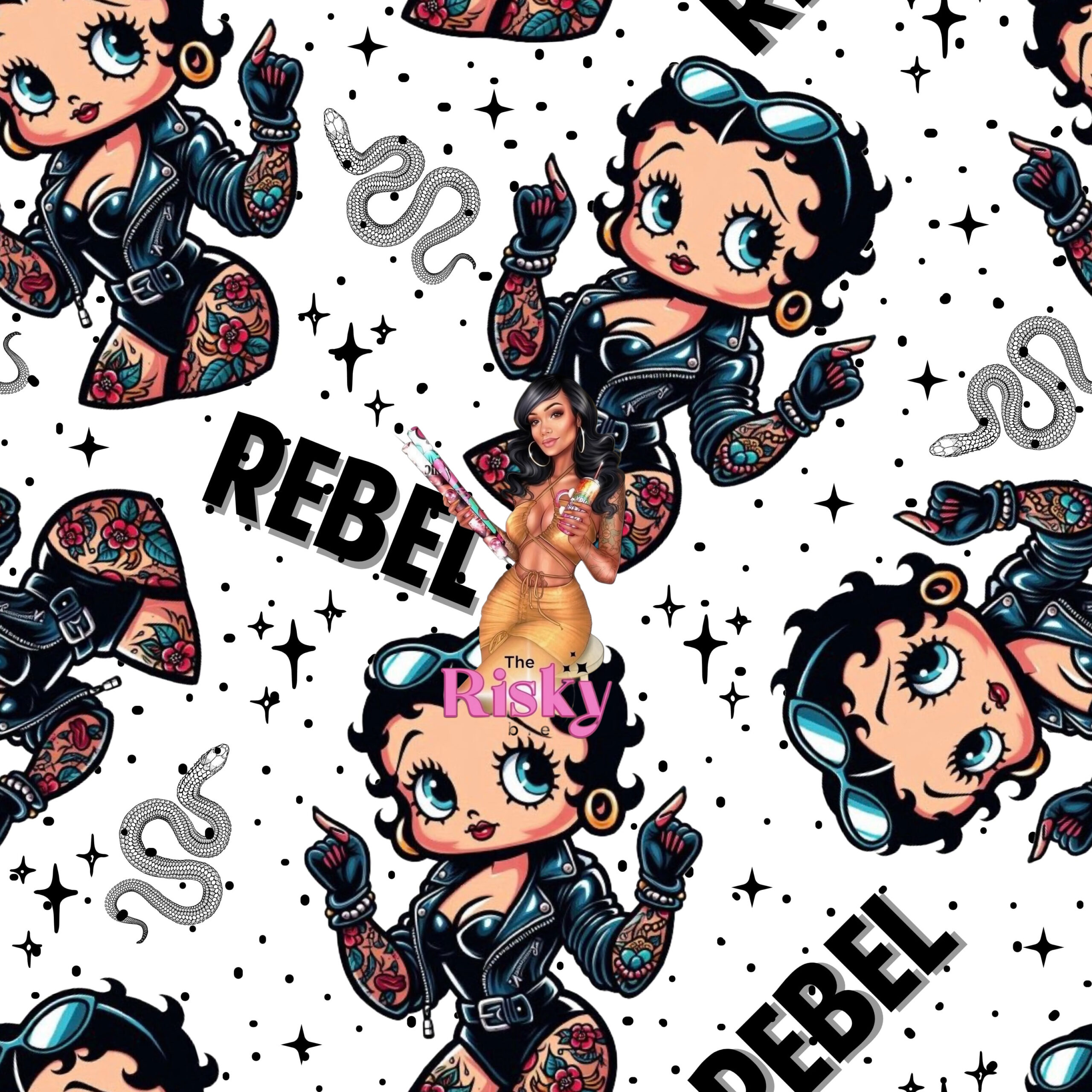Exclusive Rebel Betty (has matching decal available)