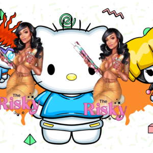 UV DTF Rugrats Kitty Wrap 9.50 x 4.5