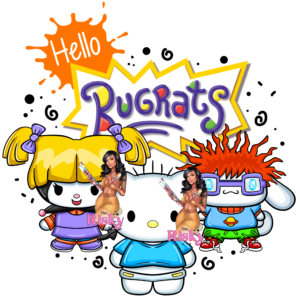 UV DTF Rugrats Kitty