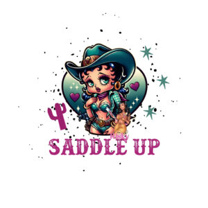 UV DTF Exclusive Saddle Up (has matching vinyl available)