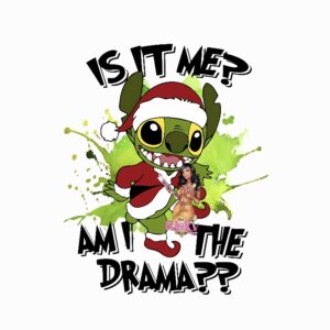UV DTF Stitch Christmas (has matching vinyl available)