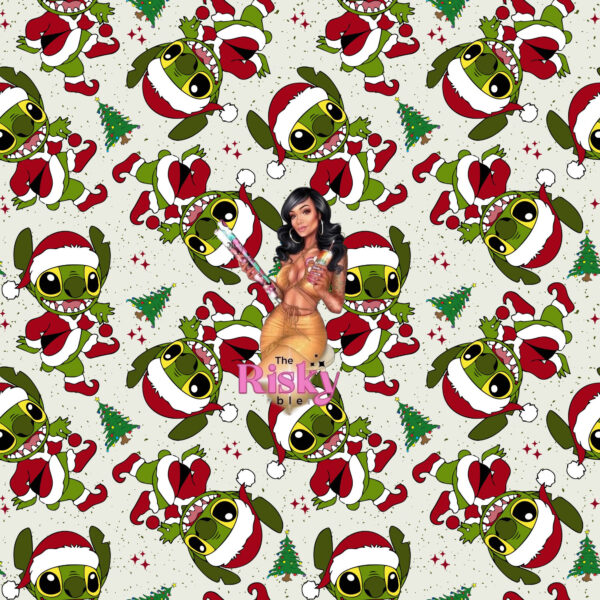 Stitch Christmas (has matching UV decal available)