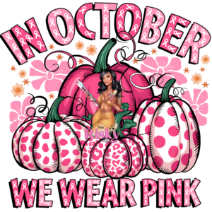 UV DTF We Wear Pink 2"