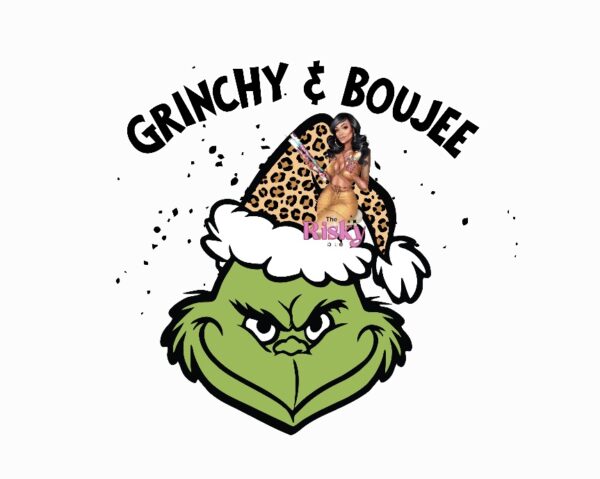 UV DTF Exclusive Leopard Grinch (has matching vinyl available)