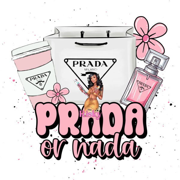 UV DTF Prada (has matching vinyl available)