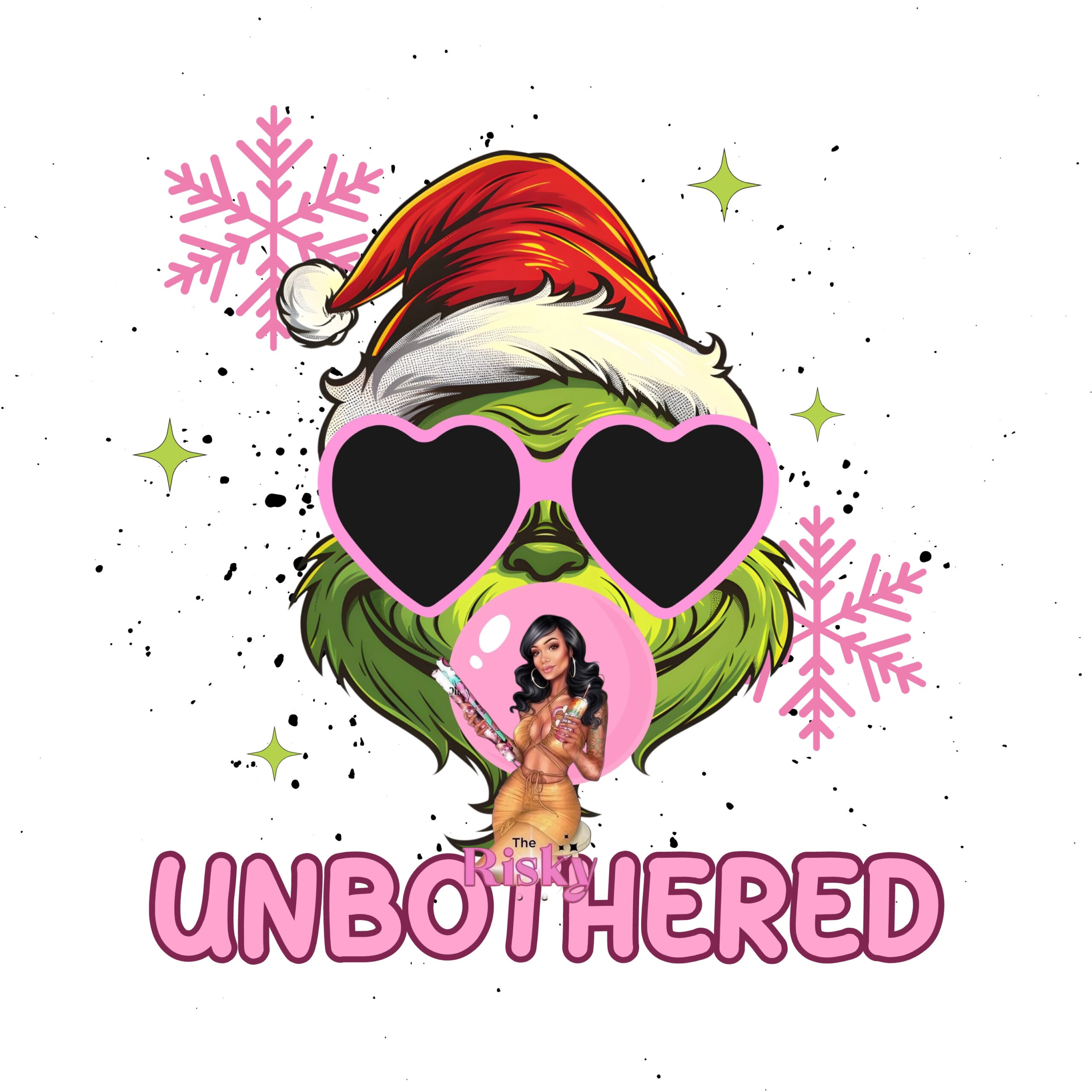 UV DTF Exclusive Unbothered (has matching vinyl available)