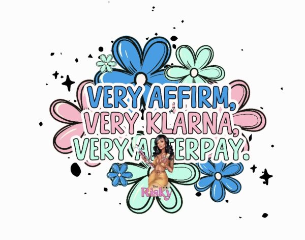 UV DTF Exclusive Very Klarna (has matching vinyl available)