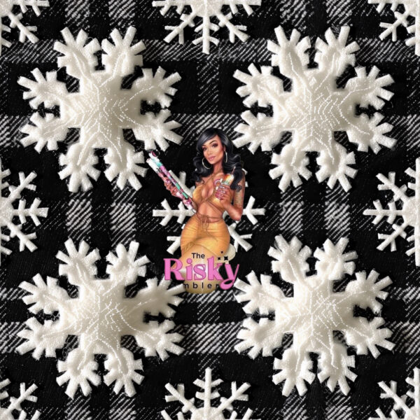 3D Plaid Snowflakes