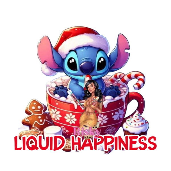 UV DTF Exclusive Liquid Happiness (has matching vinyl available)