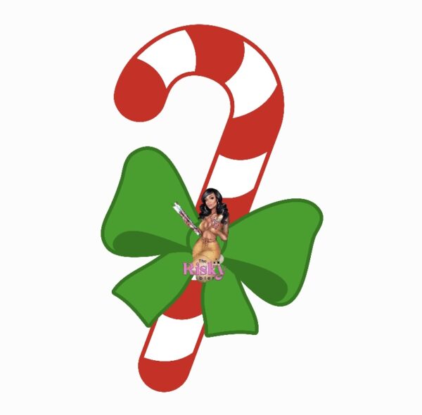 UV DTF Candy Cane (Filler set of 5) 1.5"