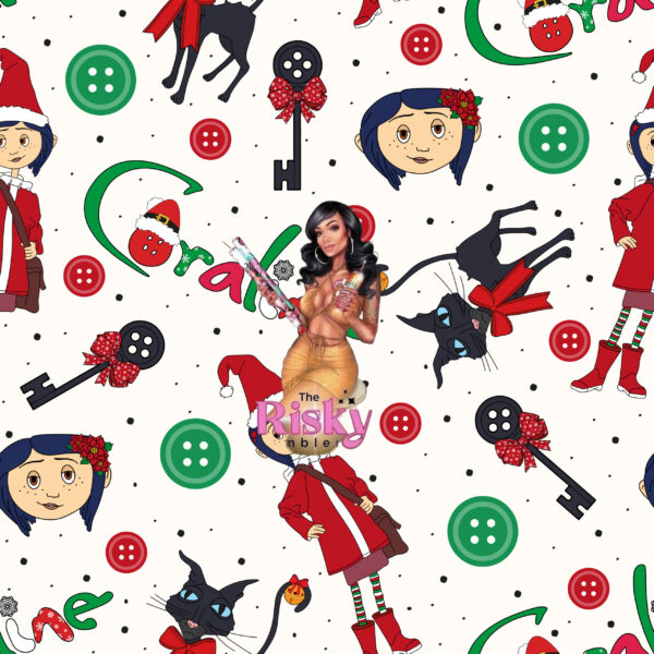 Coraline Christmas (has matching decal available)