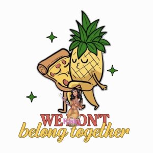UV DTF Exclusive Don't Belong Together (has matching vinyl available)
