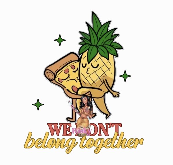 UV DTF Exclusive Don't Belong Together (has matching vinyl available)