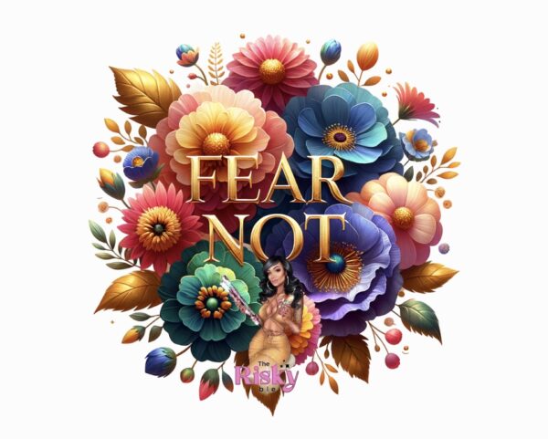 UV DTF Fear Not Floral