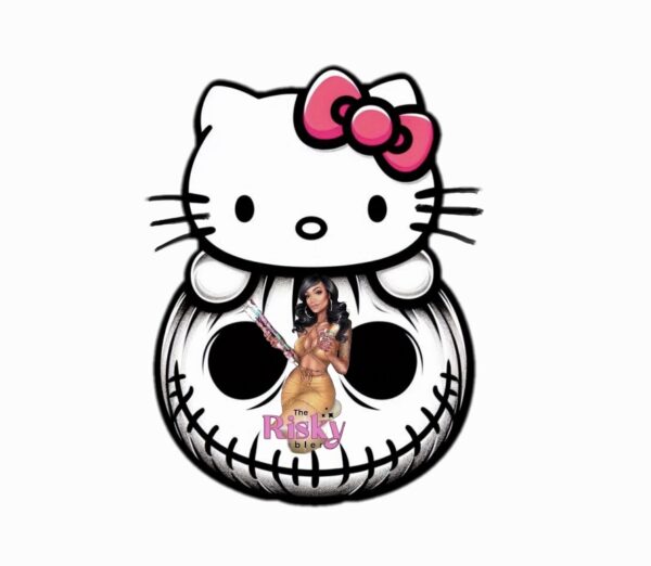 UV DTF Jack Kitty (has matching wrap available)