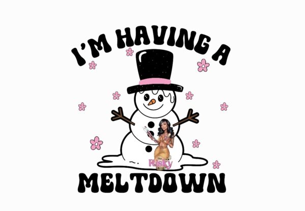 UV DTF Meltdown (has matching vinyl available)