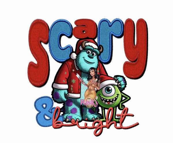 UV DTF Scary & Bright 2"