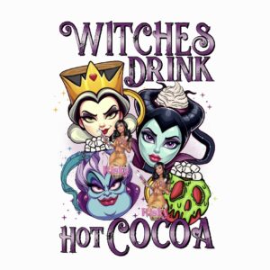 UV DTF Witches Cocoa