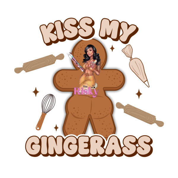 UV DTF Exclusive Gingerass  (matching vinyl available and coordinate)