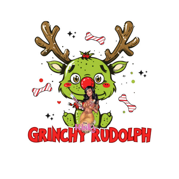 UV DTF Exclusive Mean One Rudolph (matching vinyl available)