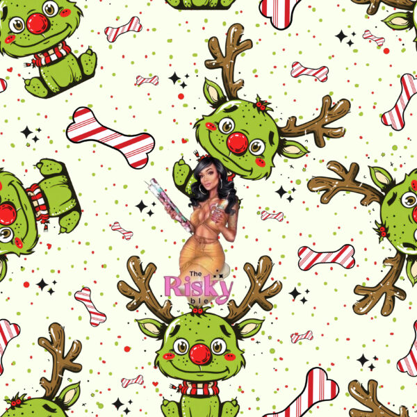 Exclusive Mean One Rudolph (matching decal available)