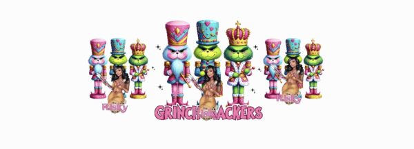 UV DTF Grinchcracker Wrap 9.50 x 4.5