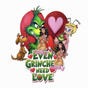 UV DTF Grinches Need Love (has matching vinyl available)