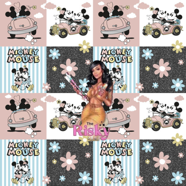 Pastel checkerboard Mick