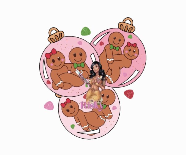 UV DTF Exclusive Nasty ornaments  (matching vinyl available)