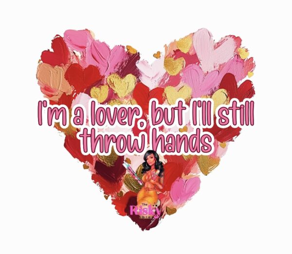 UV DTF Exclusive Throw Hands (pink) (has matching Vinyl available)