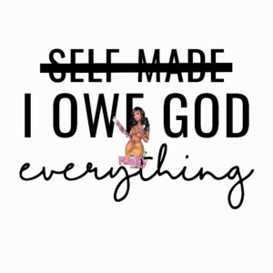 UV DTF I Owe GOD