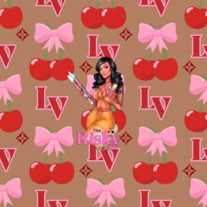 LV Cherries Pink Bows