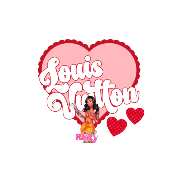 UV DTF LV Looove (has matching vinyl available)