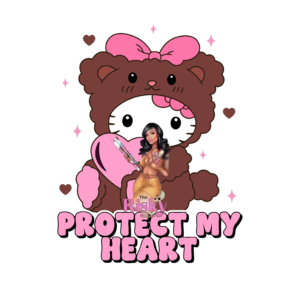UV DTF Protect my Heart (has matching vinyl available)